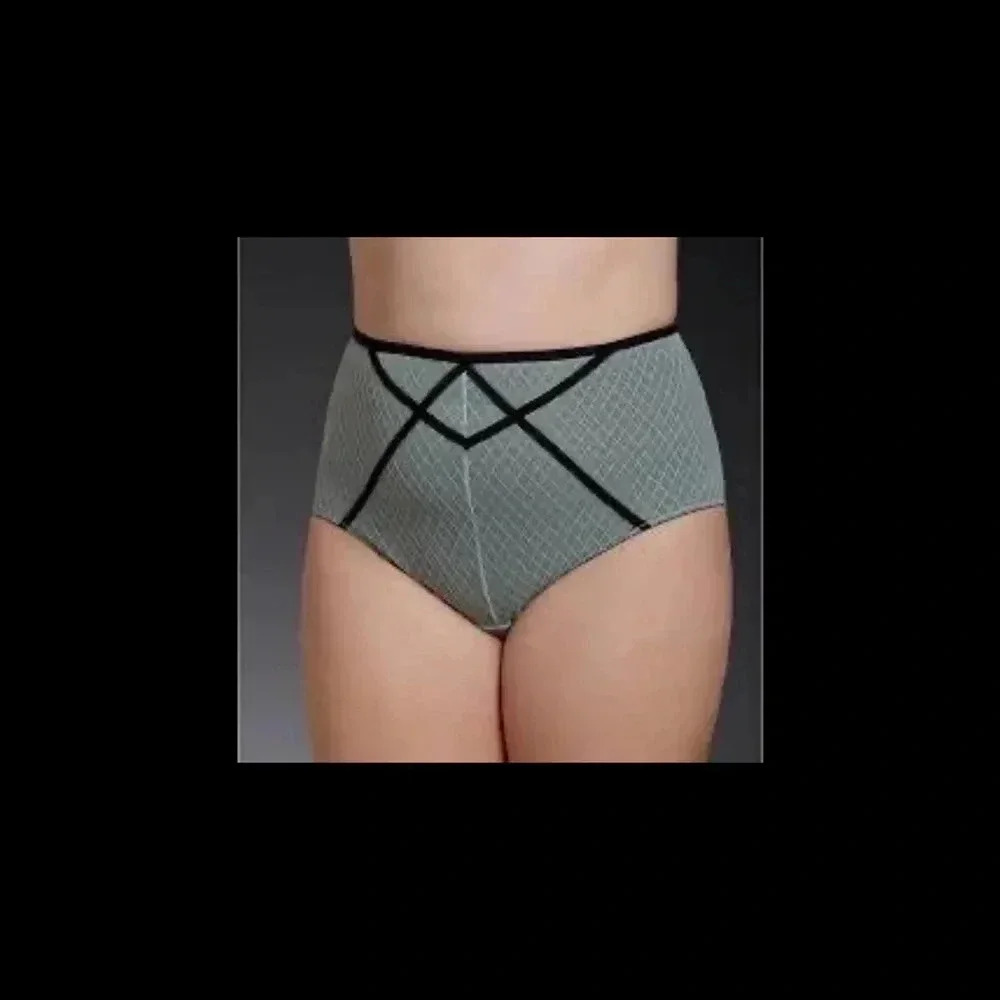 Torrid Strappy Diamond‎ Mesh High Waist Panty 00